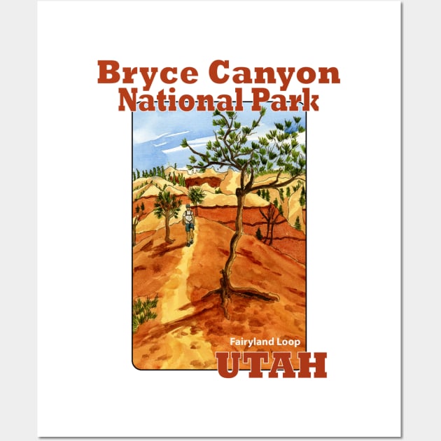 Fairyland Loop Trail, Bryce Canyon Wall Art by MMcBuck